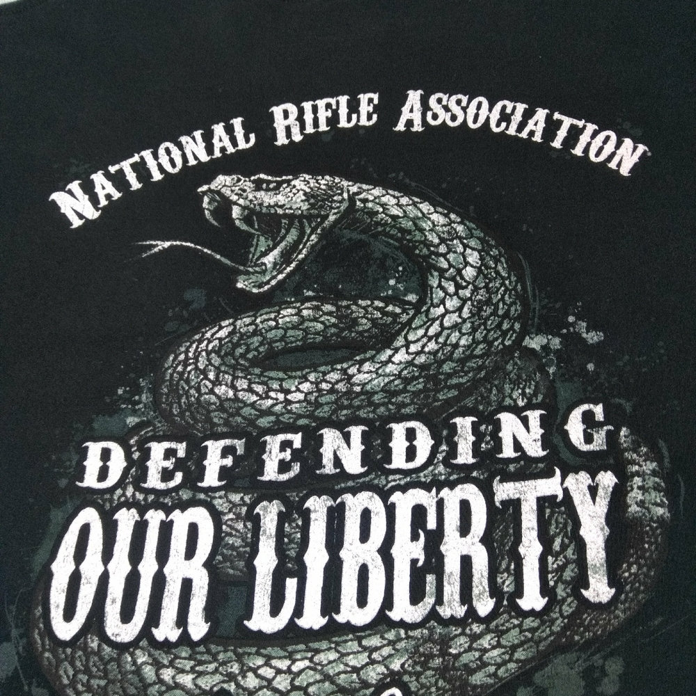 NRA SNAKE GRAPHIC TEE SHIRT XXXL